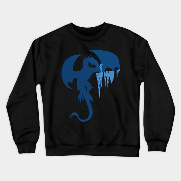 My Blue Friend Crewneck Sweatshirt by Sachpica